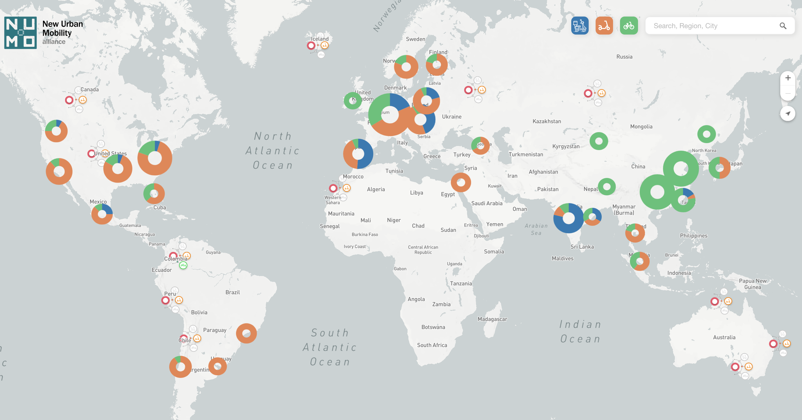 New Mobility Atlas Update — July 1, 2020 | Numo